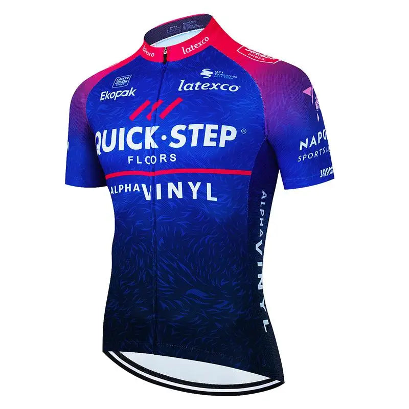 Quick Step Cycling Jersey Short-Sleeve