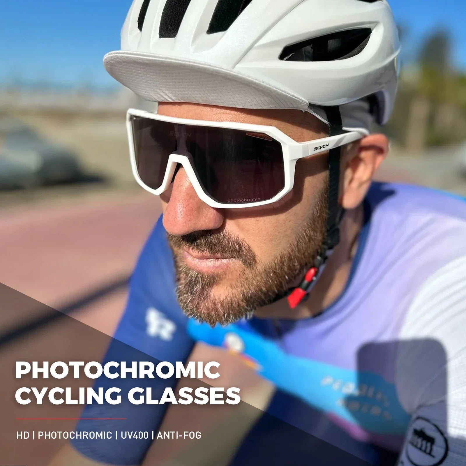 Photochromic Cycling Sunglasses