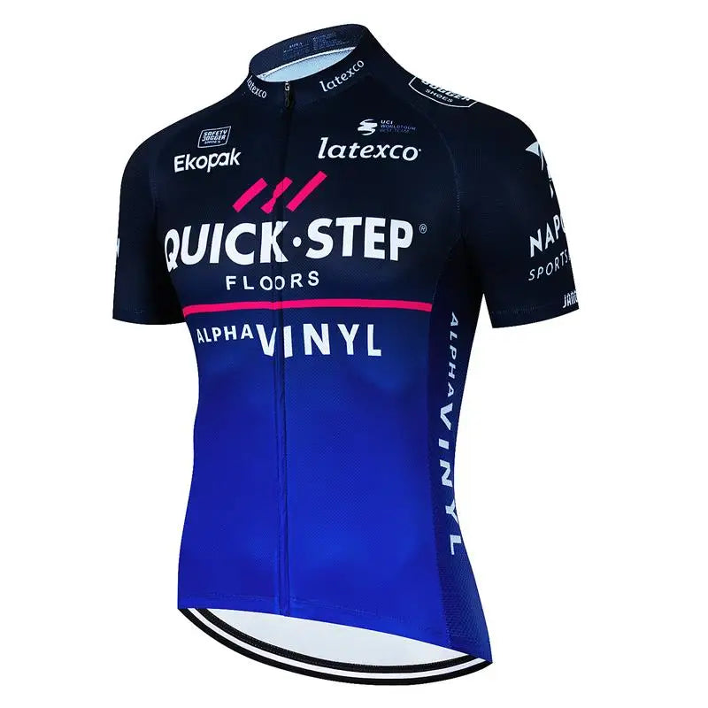 Quick Step Cycling Jersey Short-Sleeve