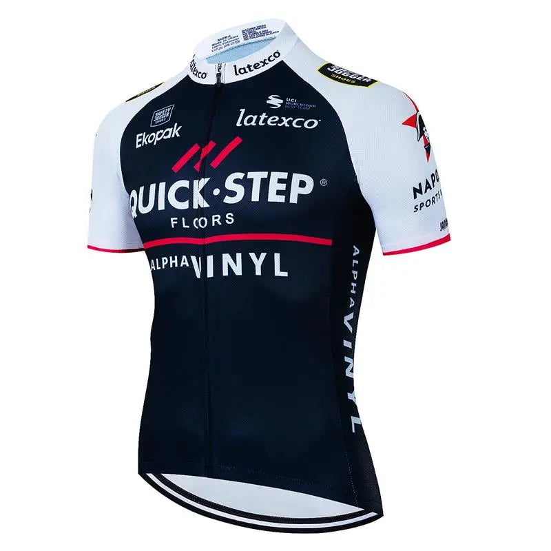 Quick Step Cycling Jersey Short-Sleeve