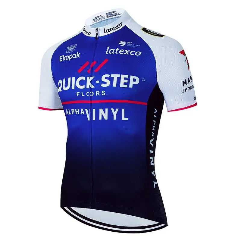 Quick Step Cycling Jersey Short-Sleeve
